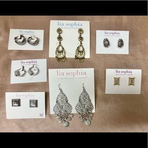 Lia Sophia Earrings (Lot of 7)